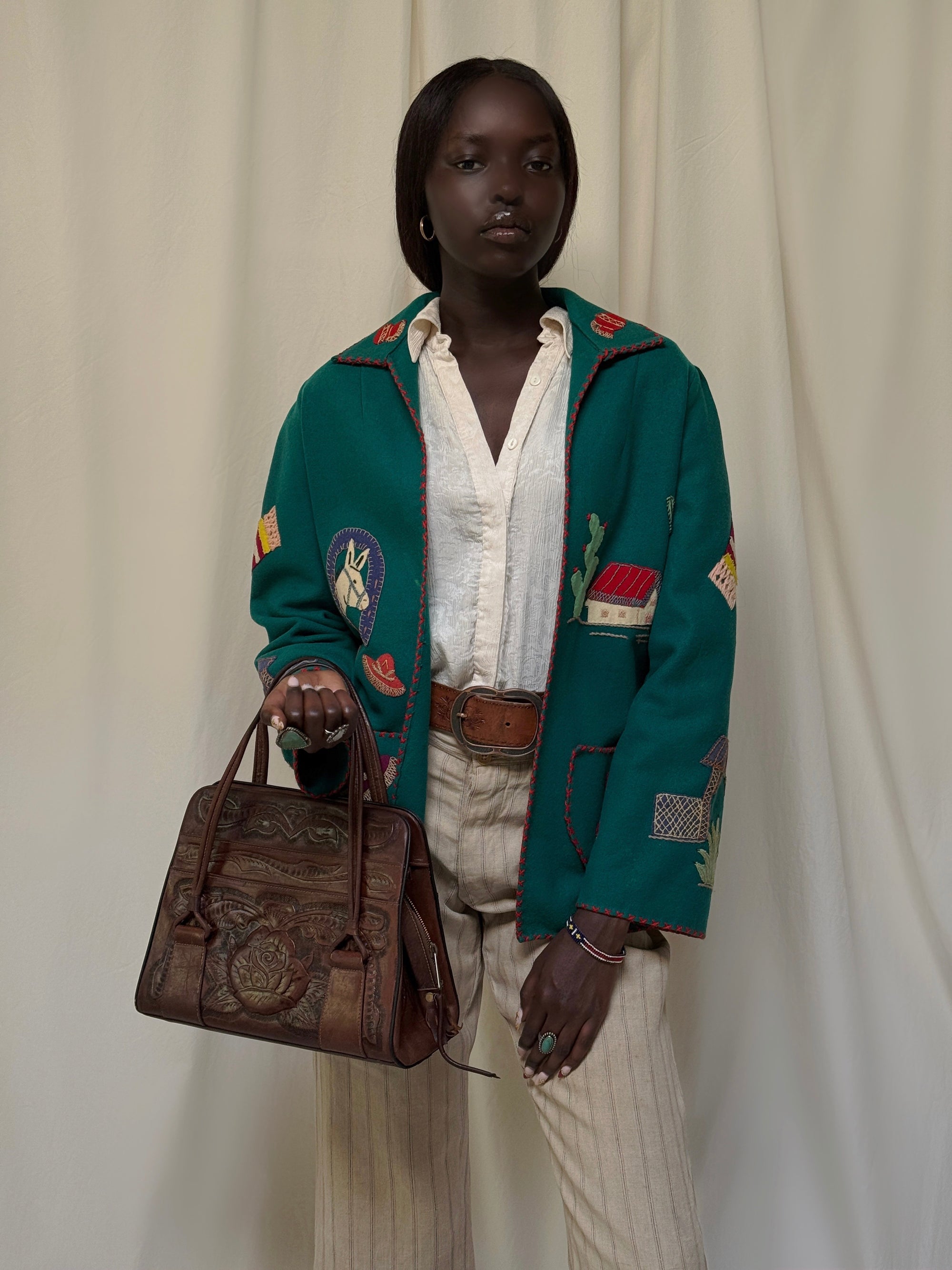 Vintage 1940’s Mexican Souvenir Jacket