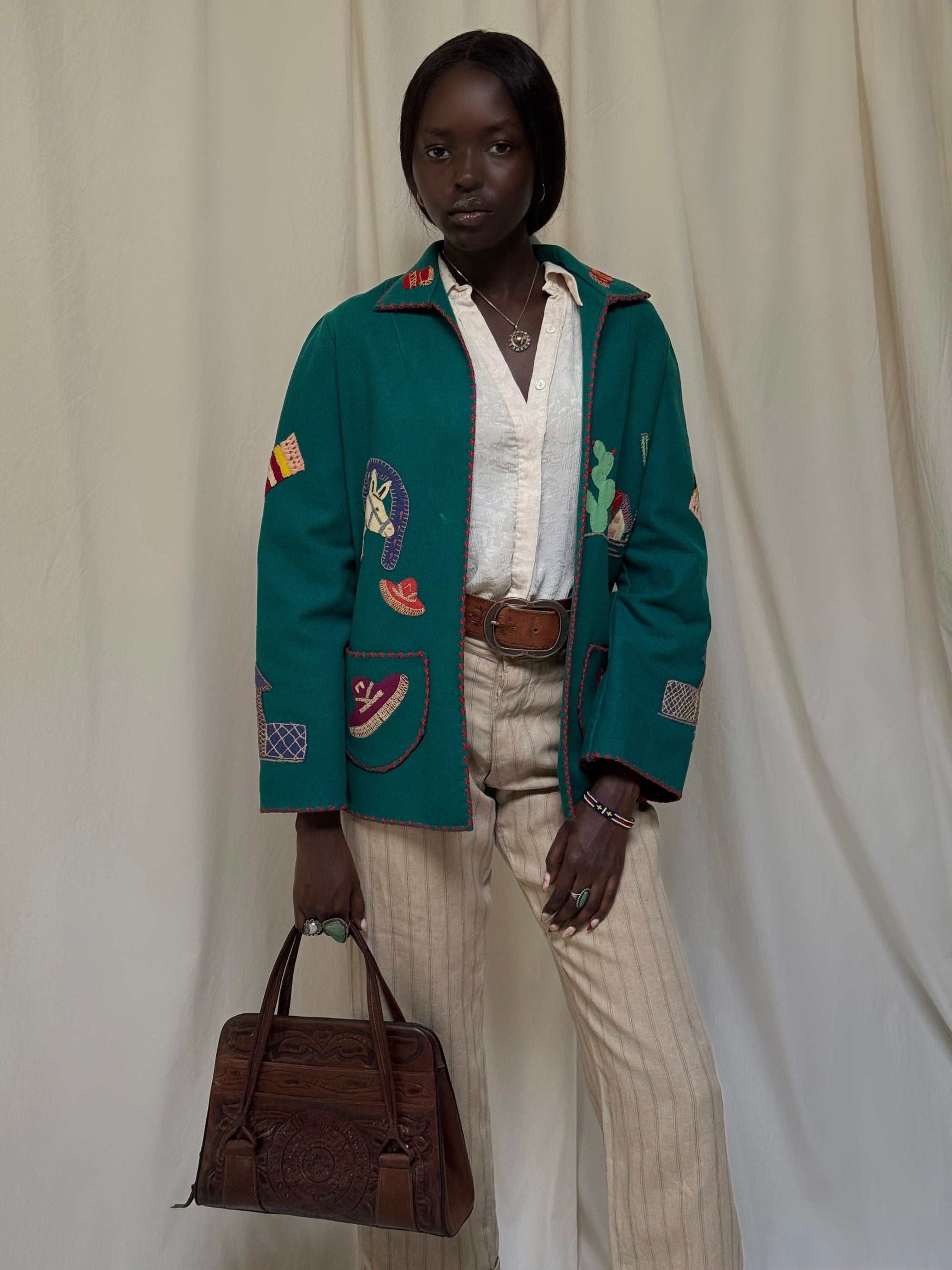 Vintage 1940’s Mexican Souvenir Jacket