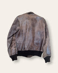 Vintage WWII USAAF A-2 Horsehide Bomber Jacket | 1940s Sz 38 Leather Flight Jacket