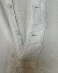 Vintage 1940’s Penney’s Cotton Henley Shirt| Heritage Blank Antique White Shirt