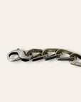 925 Sterling Silver Chunky Artisan Handmade Chain Link Bracelet