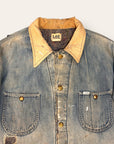 Vintage 1960’s LEE Thrashed Denim Chore Jacket