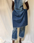 Vintage 1940’s Indigo Denim Work Apron