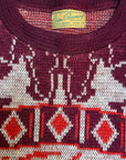 Vintage 1940’s Jim Penney Wool Novelty Sweater