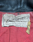 Vintage 1940-50s Hercules 2-Star Steerhide Leather Biker Jacket