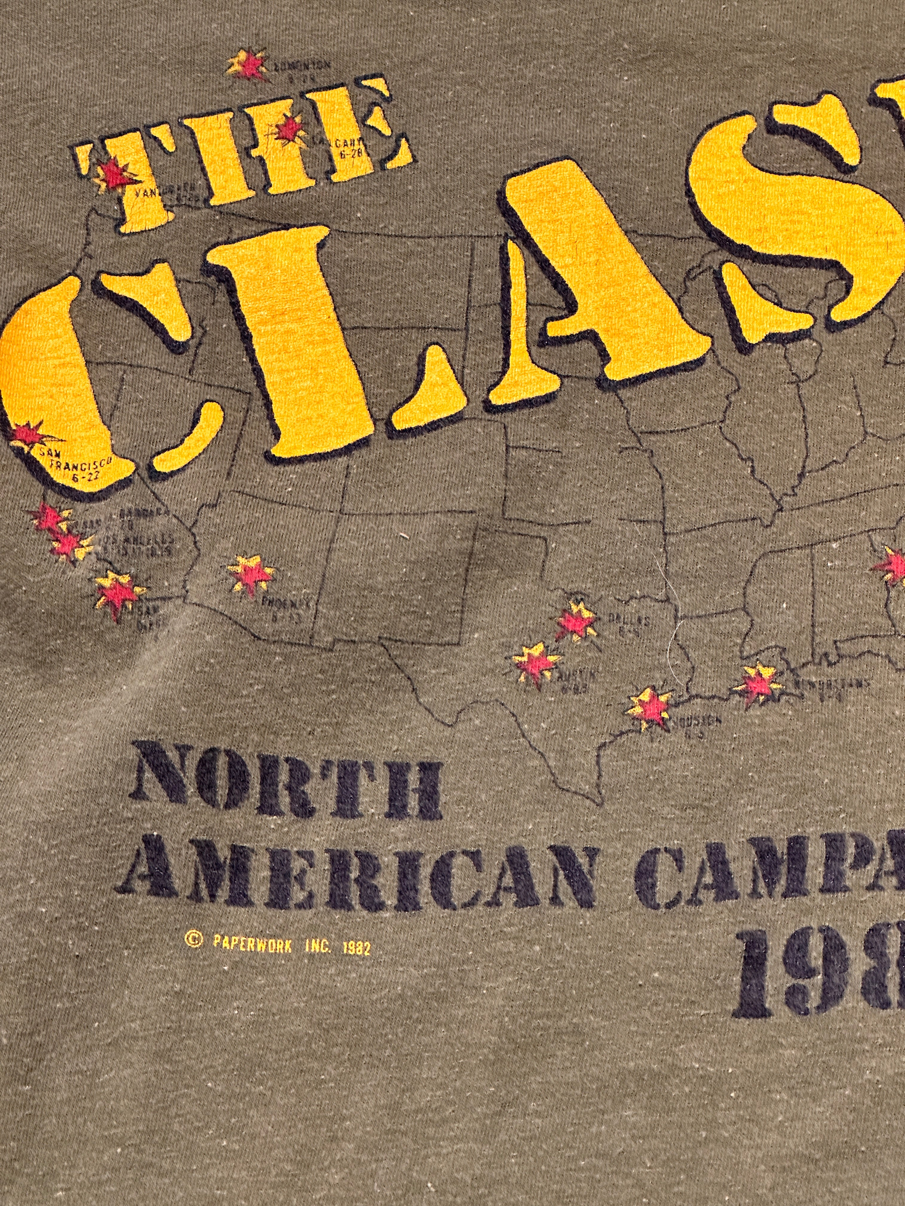 Vintage 1980's The Clash T-Shirt – Afterlife Boutique