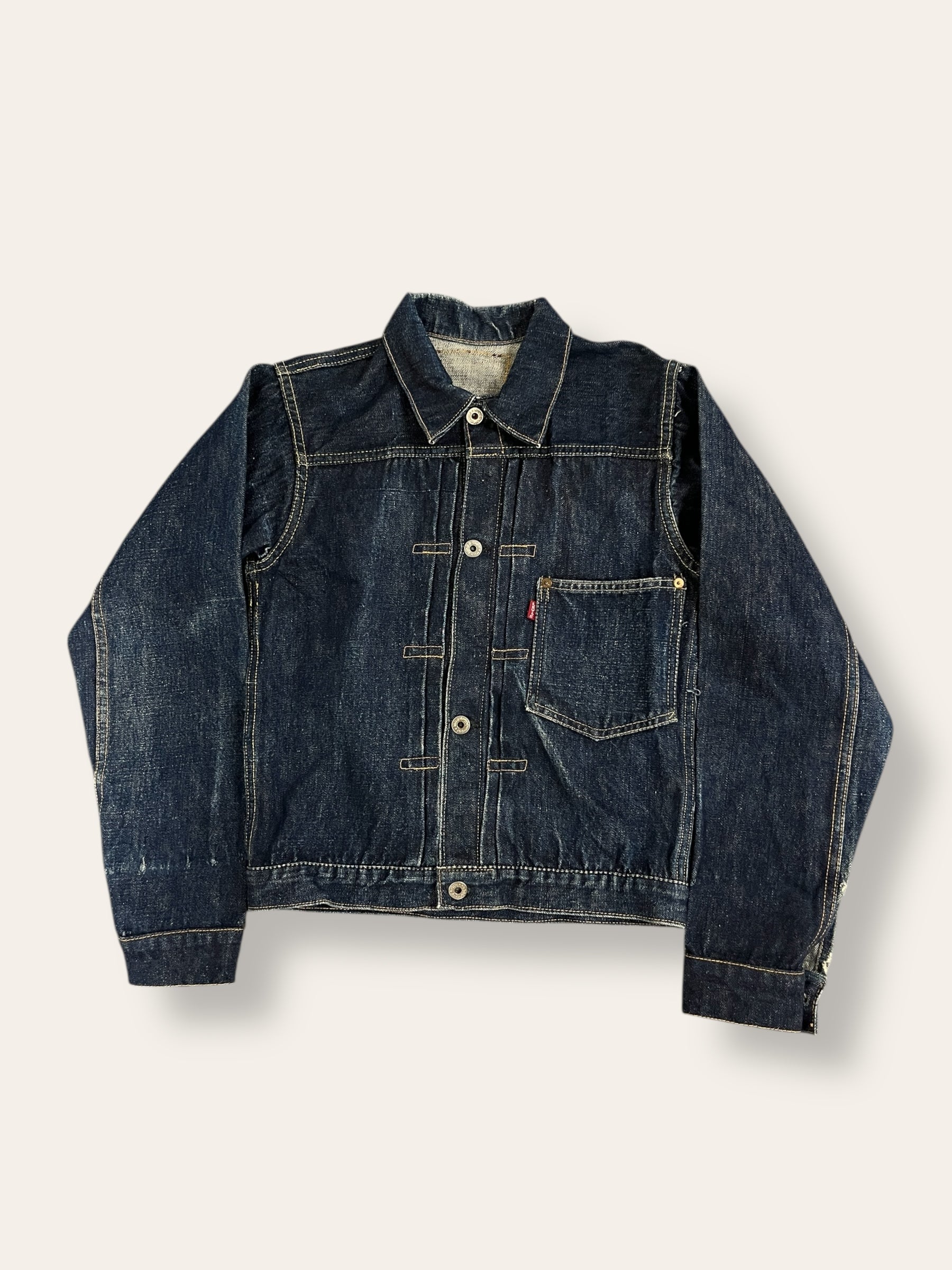 Vintage 1940's Levi's WWII S506xx Type 1 Denim Jacket Size 36