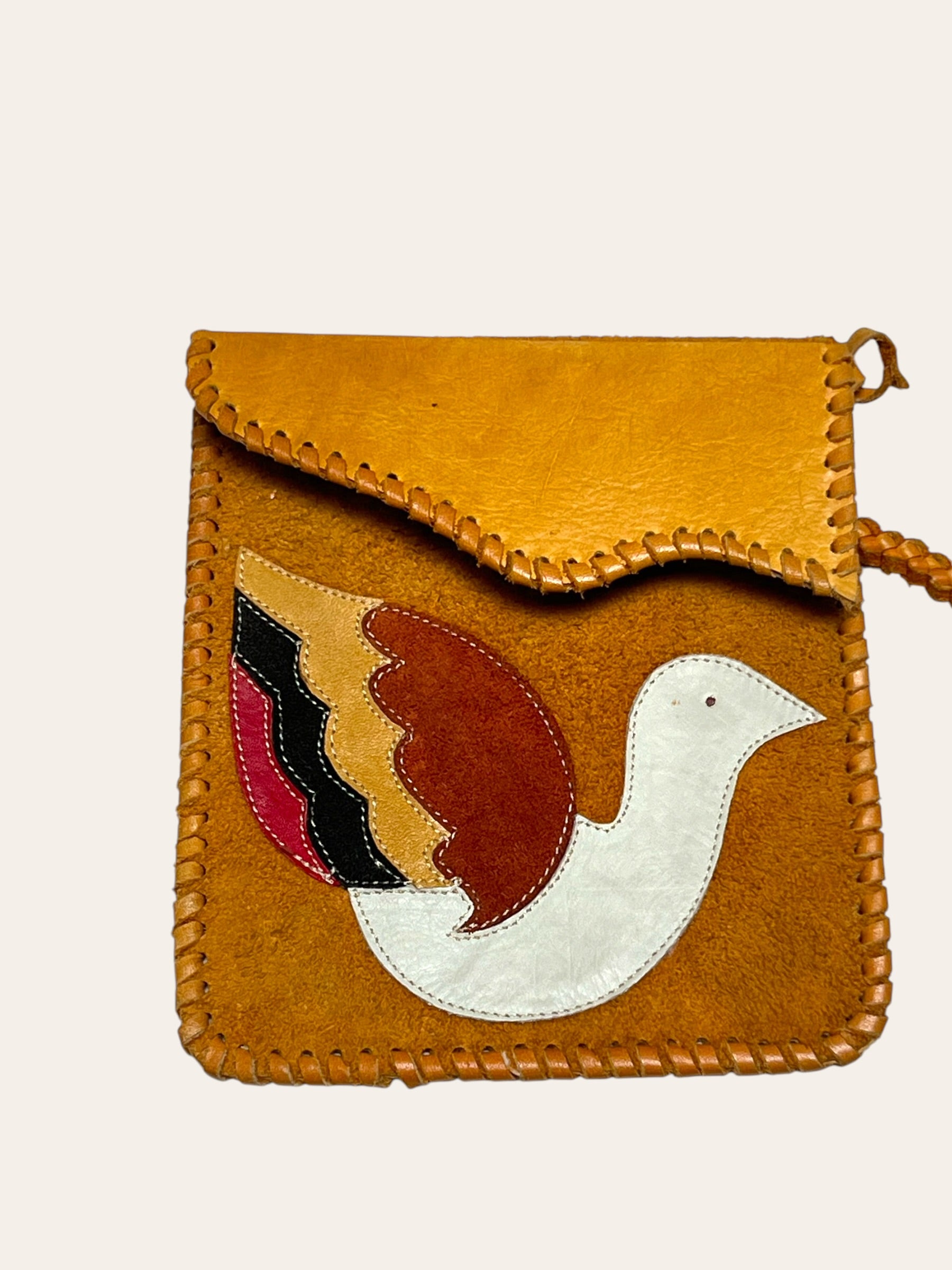 Vintage 1970’s Char Handmade Leather Bag Deadstock