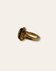 Vintage 1950 Josten 10k Gold Onyx Class Ring Size 6.5