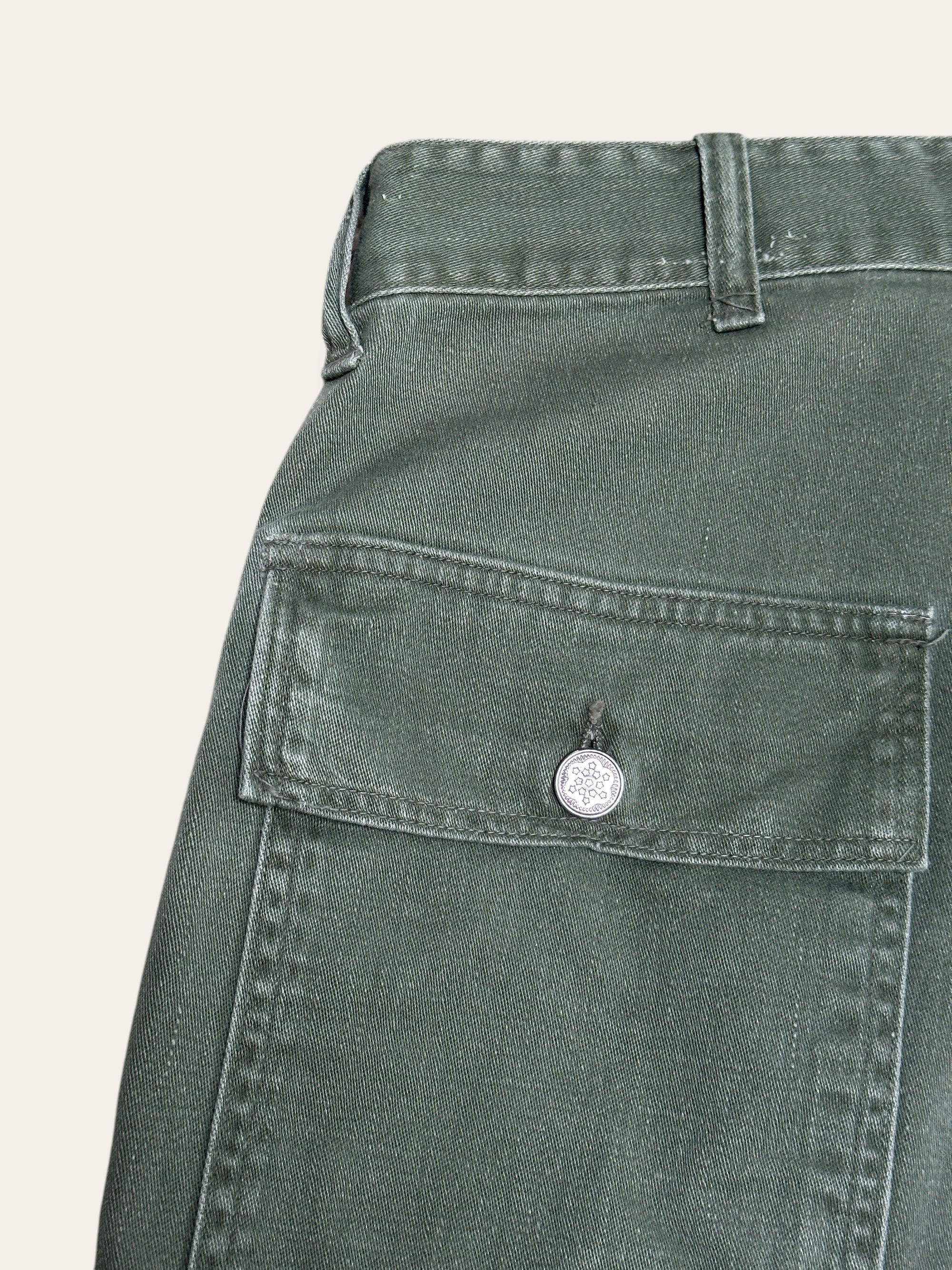 Vintage 1960’s 13 Star Button Civilian Baker Pants W:25