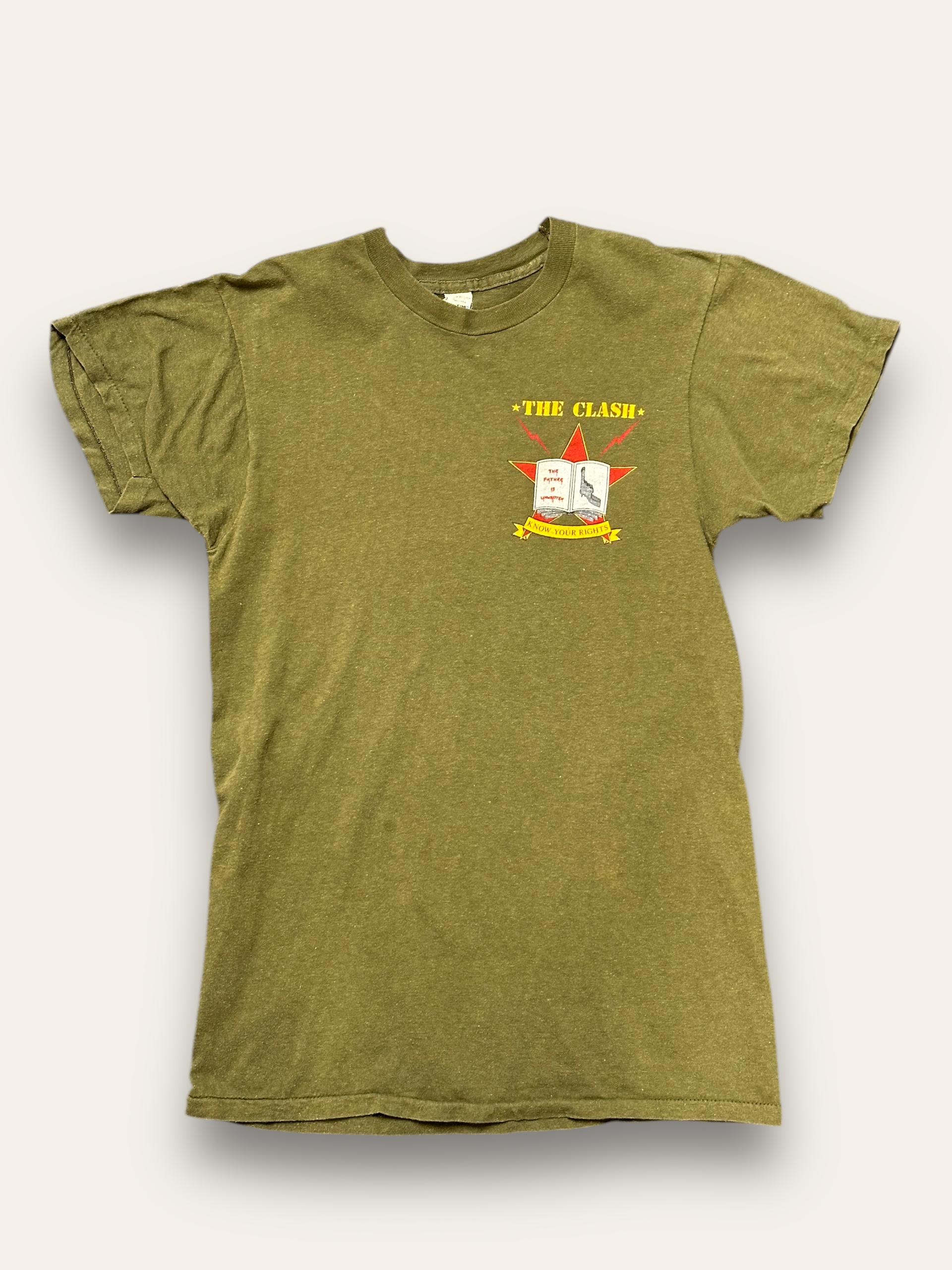 THE CLASH 80s ツアーtee 子供L(女性もOK)official Vintage 1980's The Clash T-Shirt – Afterlife Boutique
