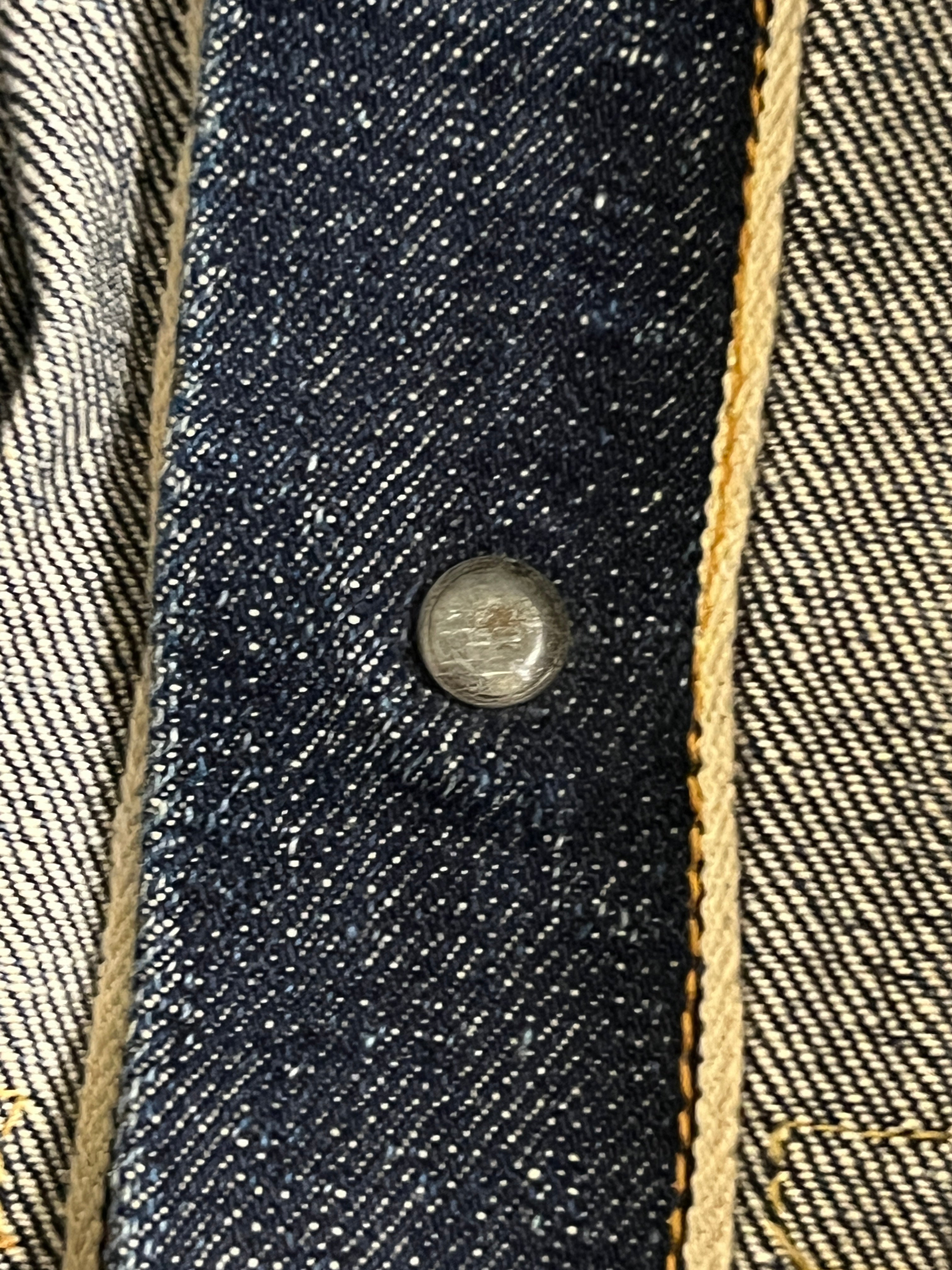 Vintage 1940's Levi's WWII S506xx Type 1 Denim Jacket Size 36