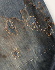 Vintage 1950’s Money Bak Denim Repaired Jeans W:34