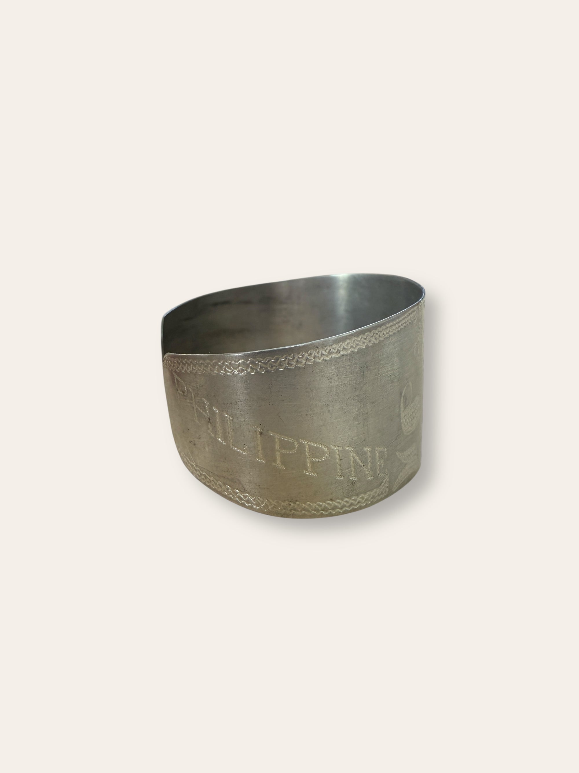 Vintage 1940’s Trench Art Cuff