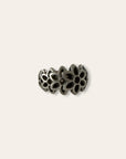 Good Art HLYWD 925 Sterling Silver Frida Ring | Sterling Silver Statement Band Ring Size 10