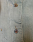 Vintage 1940’s WWII USMC P41 HBT Twill Stencil Utility Jacket