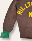 Vintage 1940’s Hilltoppers M.C. Wool Cardigan Sweater