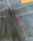 Vintage 1960s Levi’s 501s Big E Hippie Patchwork Denim Jeans | Bell Bottom Folk Art Custom Denim Pants W:26