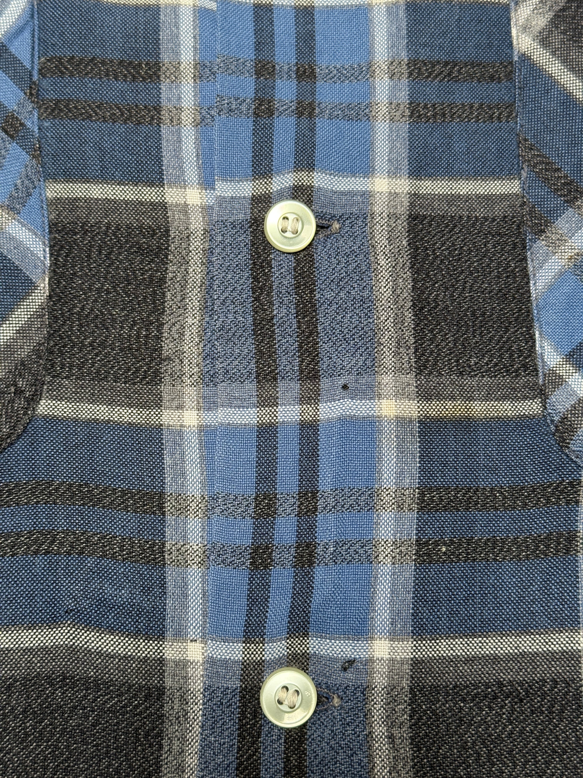 Vintage 1950’s Campus Rayon Plaid Shirt