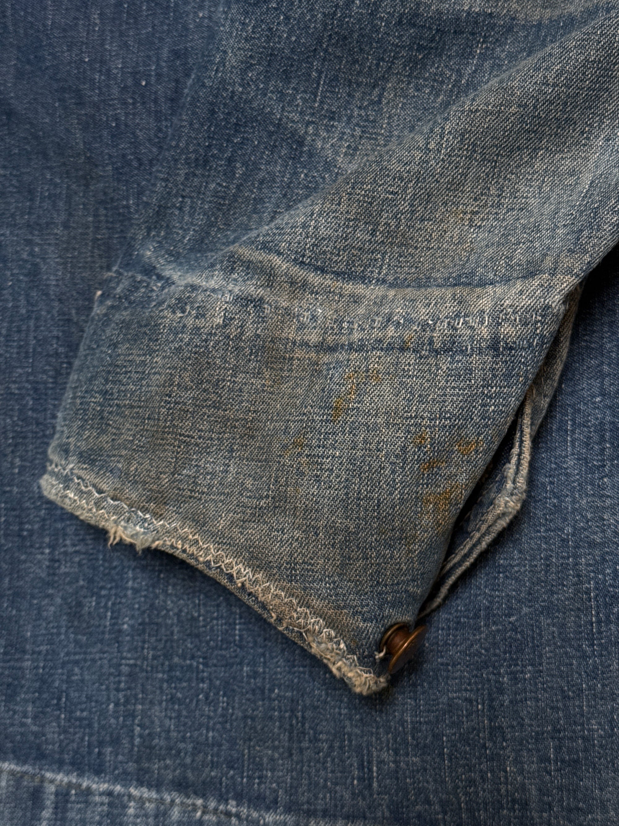 Vintage 1950’s LEE 91-J Denim Chore Jacket Size 44L