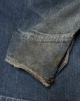 Vintage 1950’s LEE 91-J Denim Chore Jacket Size 44L