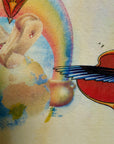 Vintage 1972 Kelley Mouse Studio Test Print T-Shirt | Ted Lucas | Grateful Dead Europe 72’ Graphic | Rare 1970s Psychedelic Art T-Shirt