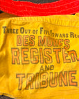 Vintage Des Moines Register & Tribune Newspaper Bag