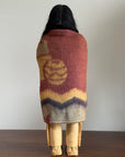Vintage 1940s Skookum Native American Doll | Handcrafted Black Hills Souvenir Figure