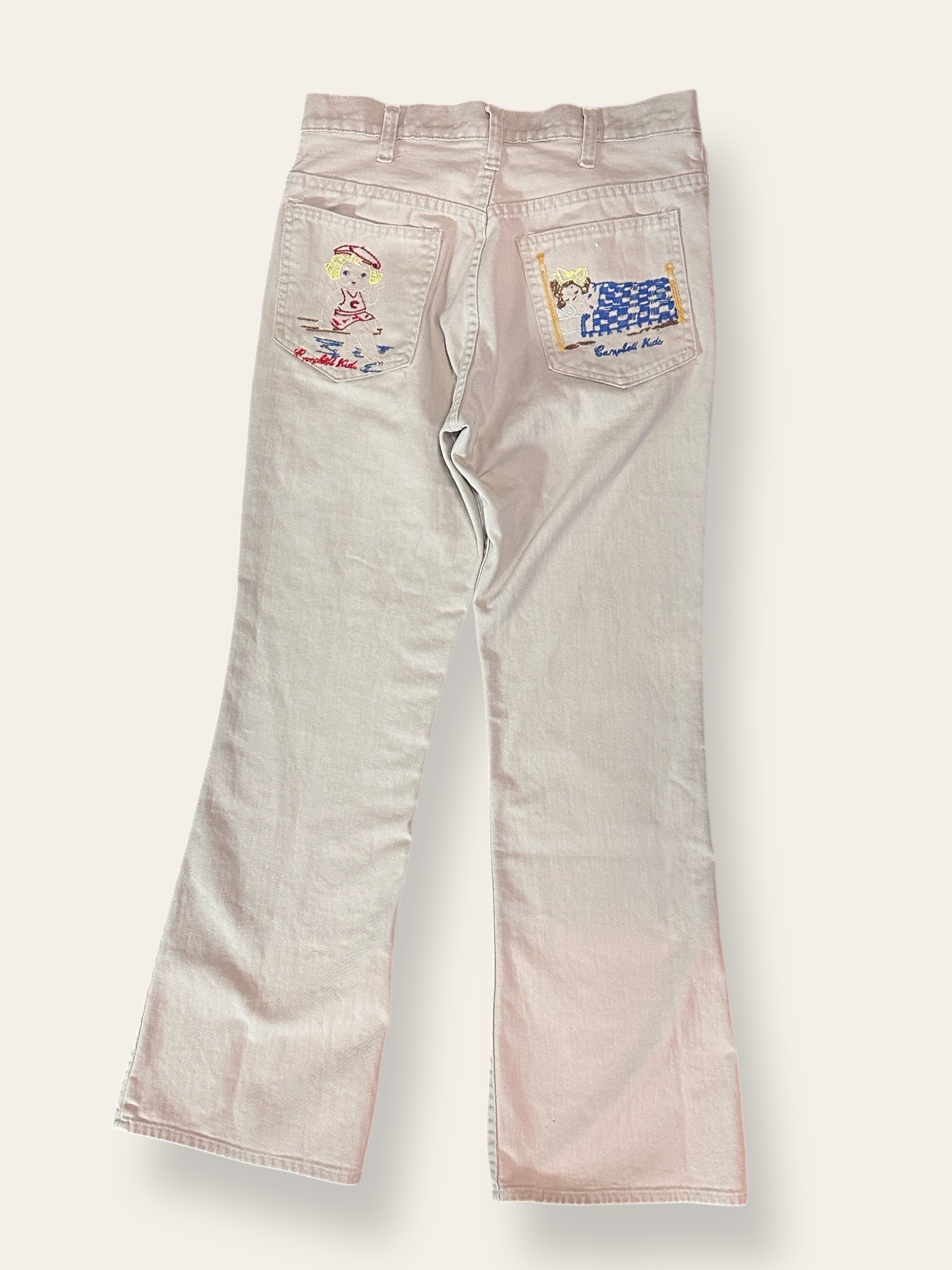 Vintage 1970’s Levi’s 646 Embroidered Denim W:29