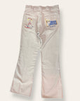 Vintage 1970’s Levi’s 646 Embroidered Denim W:29