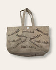 Vintage 1970’s BS Canvas Tote Bag | Original Writing