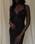 Vintage 1930’s Sheer Black Slip Dress