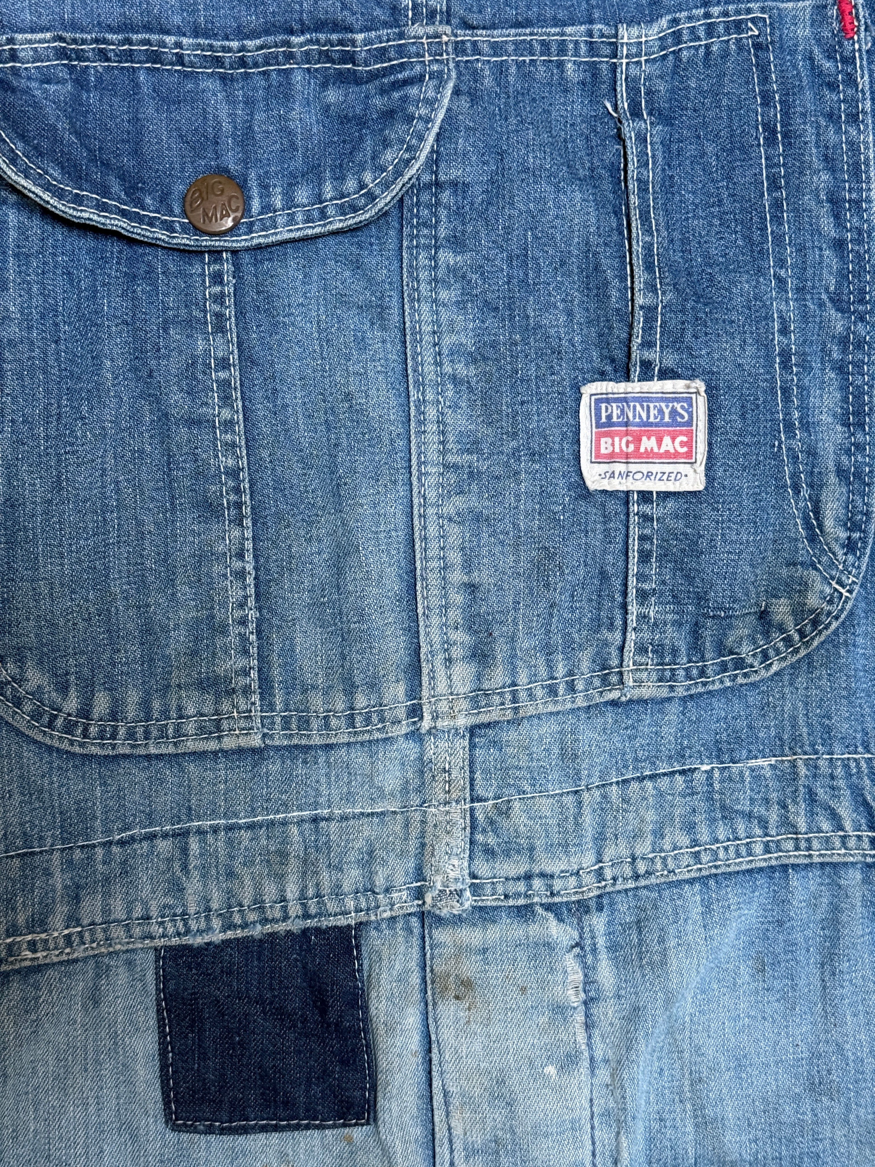 50’s BIG MAC オーバーオール Vintage 1950's Big Mac Farm Overalls – Afterlife Boutique