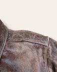 Vintage WWII USAAF A-2 Horsehide Bomber Jacket | 1940s Sz 38 Leather Flight Jacket