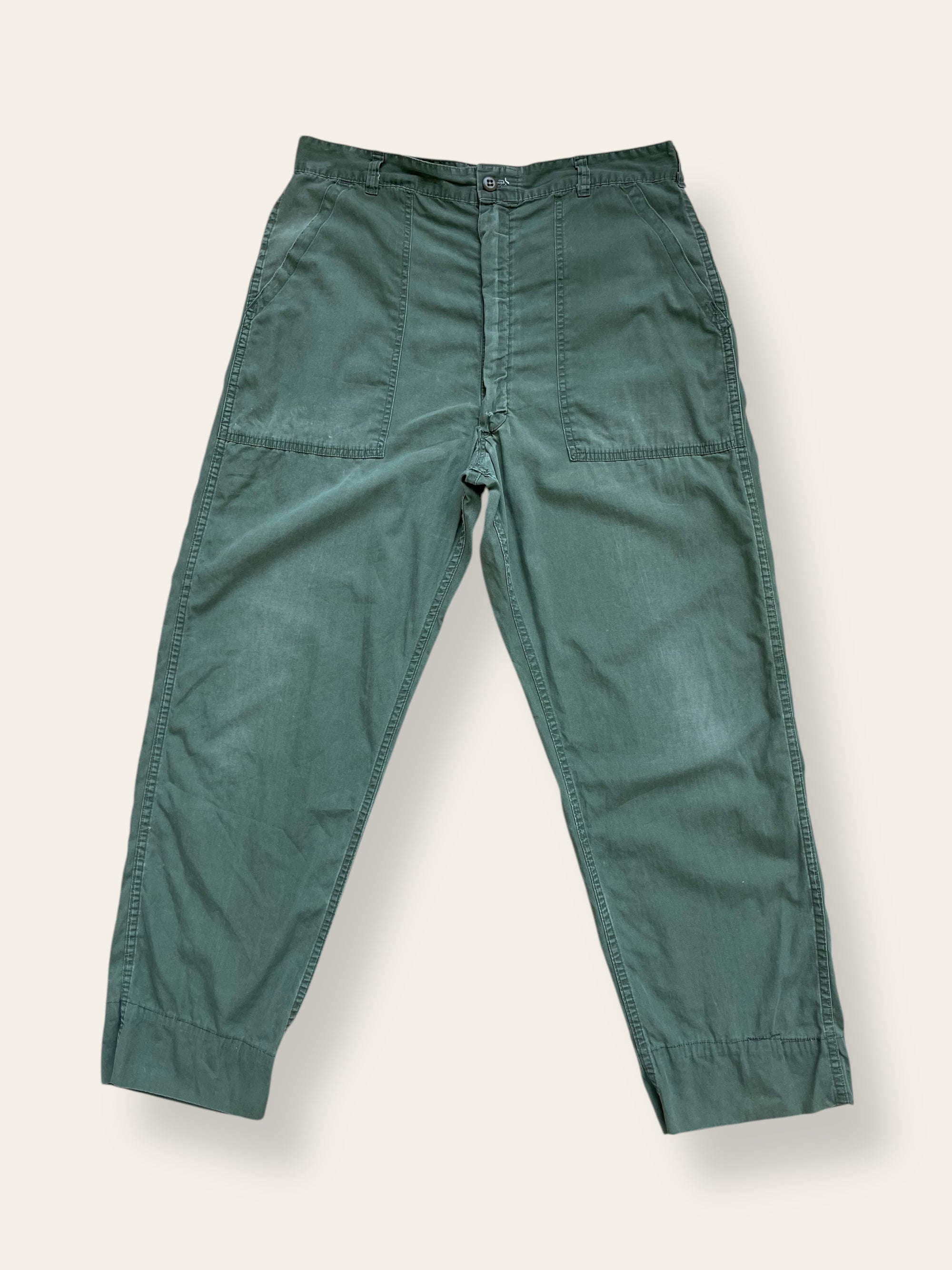 Vintage 1970’s USAF Lightweight Poplin Baker Pants W:36