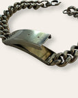 Vintage Curb Chain Open ID Bracelet