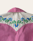 Vintage 1940’s Embroidered Cotton Western Shirt