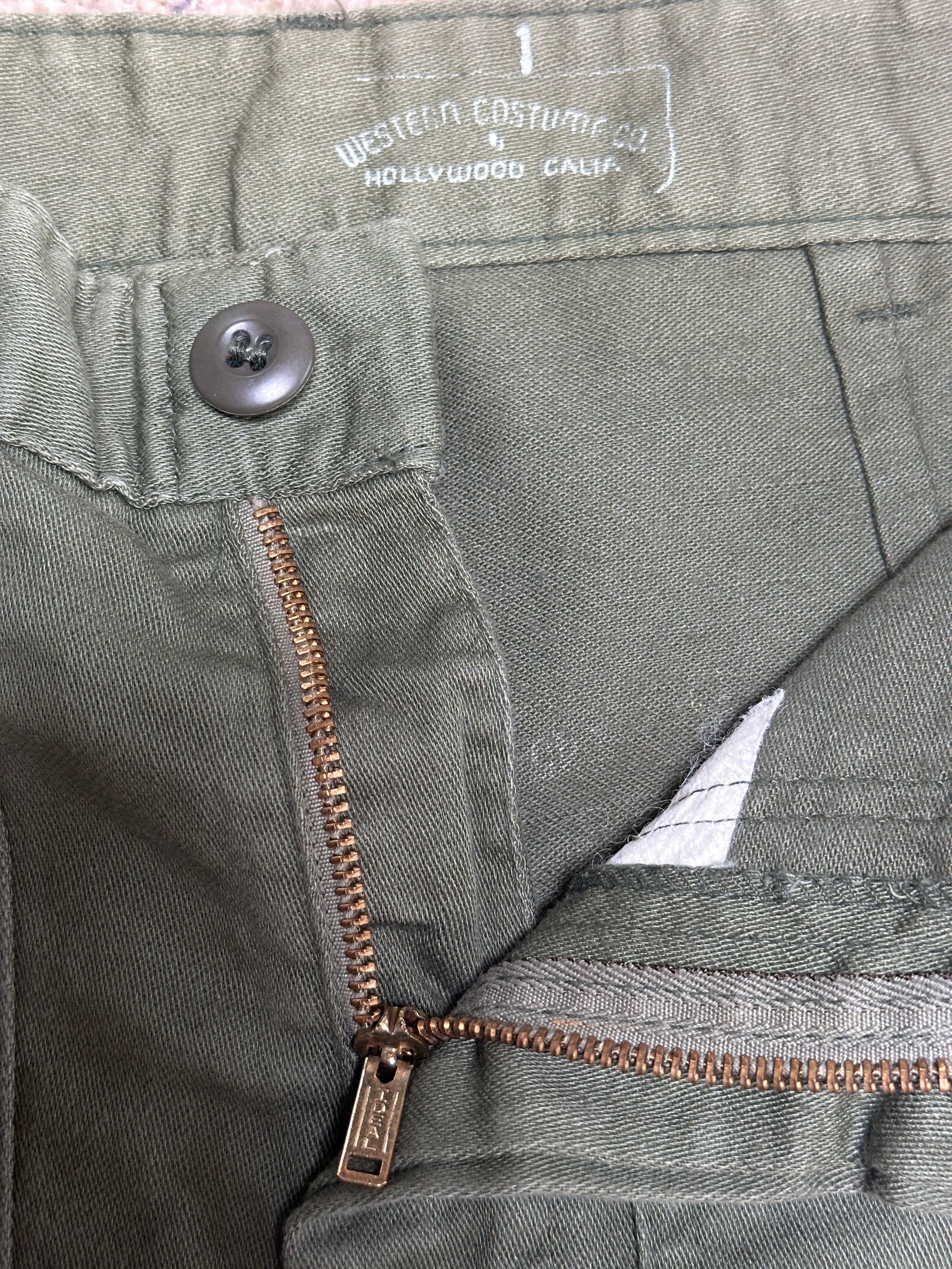 Vintage 1970’s Civilian Baker Pants W:28