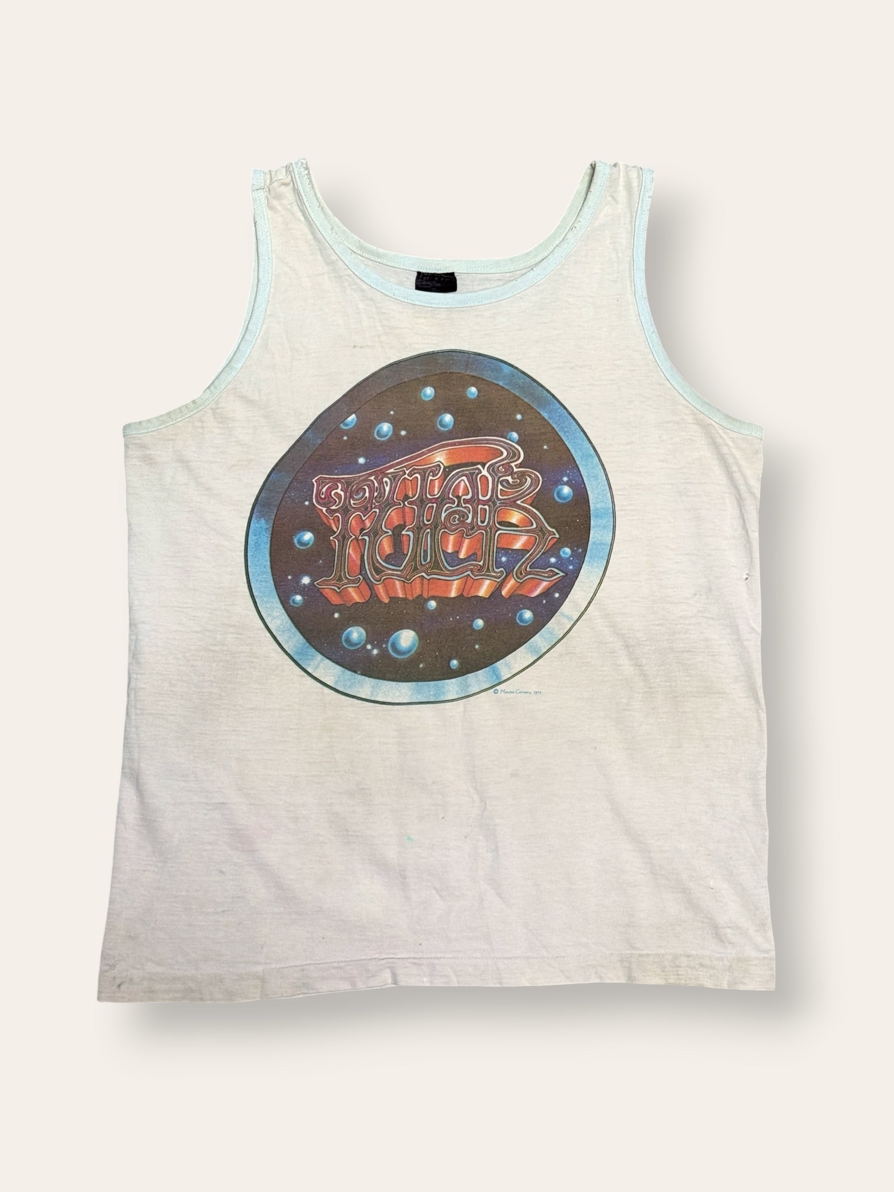 Vintage 1973 Monster Company Rare FUCK Kelley Mouse Studios Tank Top | 1970s Grateful Dead Tank