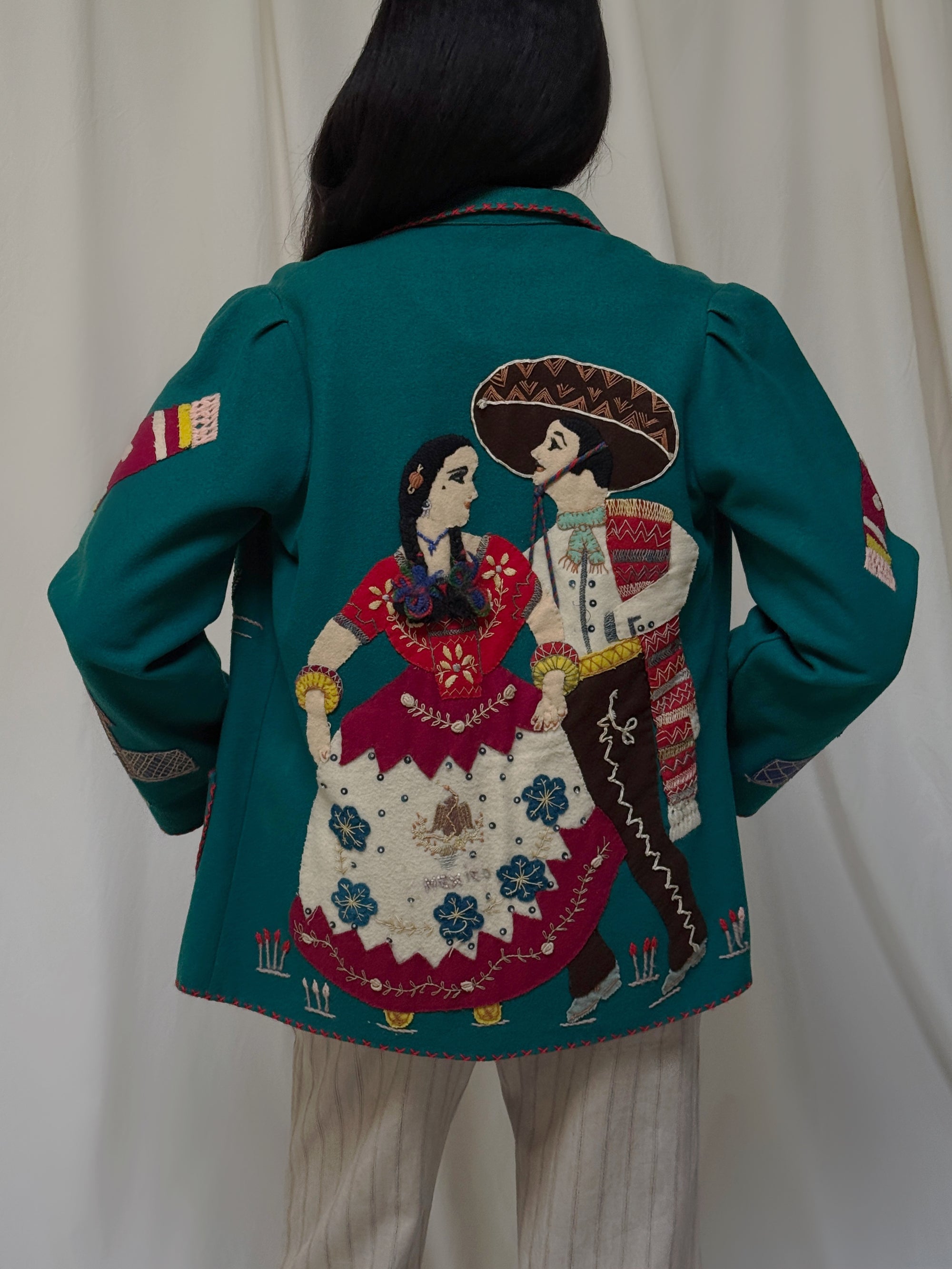 Vintage 1940’s Mexican Souvenir Jacket