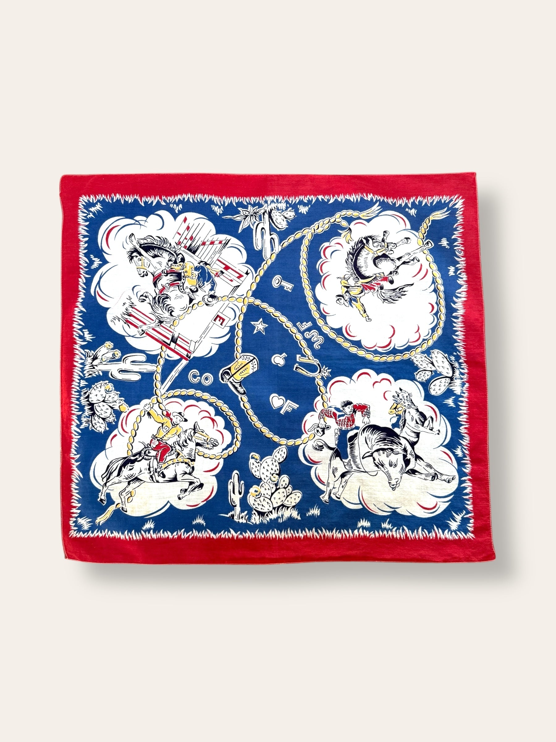 Vintage 1940's Rodeo Bandana – Afterlife Boutique