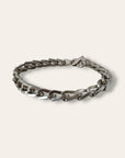 925 Sterling Silver Chunky Artisan Handmade Chain Link Bracelet
