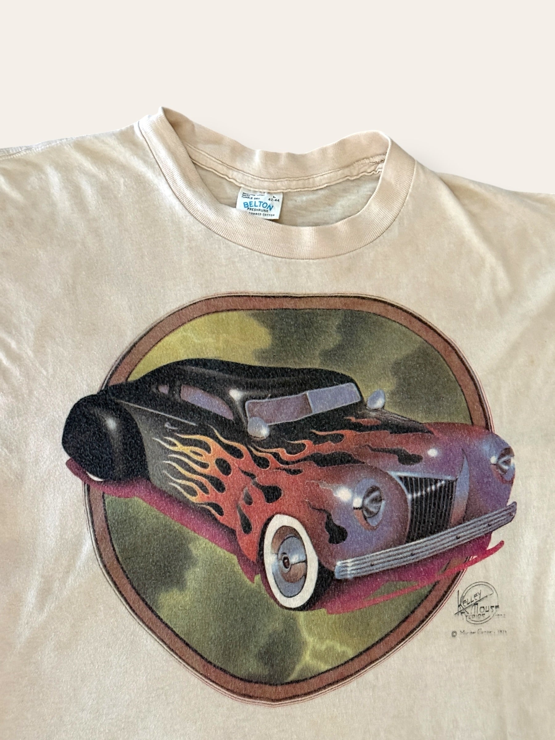 Vintage 1974 Hot Rod Kelley Mouse Studio T-Shirt | Monster Company Shirt