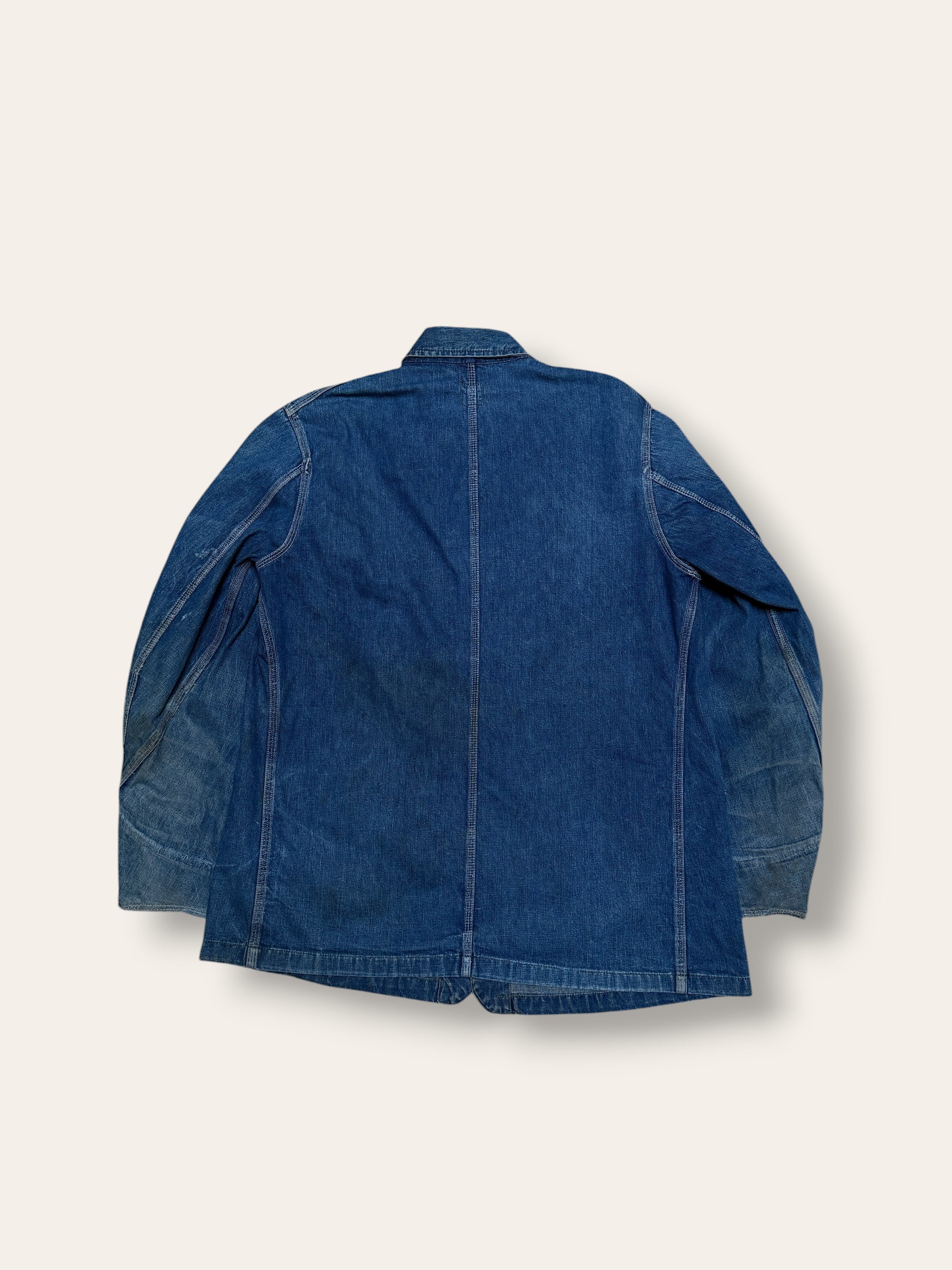 Vintage 1950’s LEE 91-J Denim Chore Jacket Size 44L
