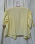 Vintage 1930s Silk & Lace Bed Jacket | Silk Lingerie Layering Top