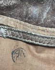 Vintage WWII USAAF A-2 Horsehide Bomber Jacket | 1940s Sz 38 Leather Flight Jacket