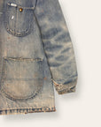 Vintage 1960’s LEE Thrashed Denim Chore Jacket