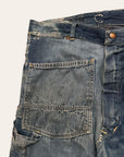 Vintage 1950’s Money Bak Denim Repaired Jeans W:34