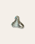 Vintage Navajo 1970’s Sterling Silver and Turquoise Ring Size 9