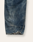 Vintage 1950’s Money Bak Denim Repaired Jeans W:34